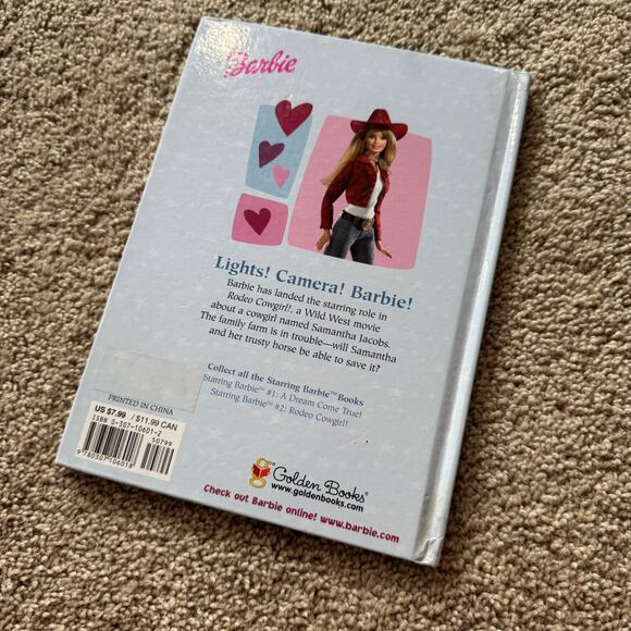Barbie Hardback Children's Book Rodeo Cowgirl! #2 by Alison Inches On the Farm - Picture 3 of 13